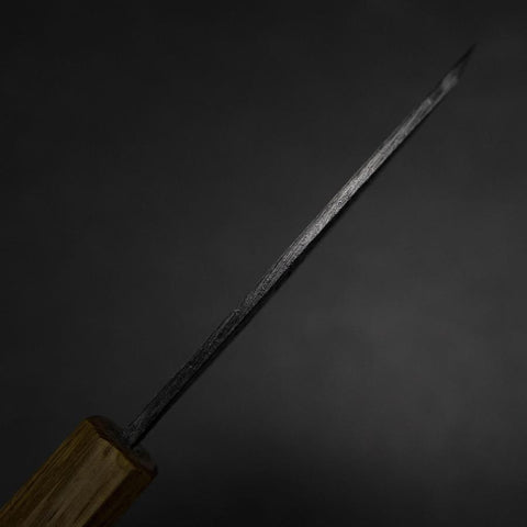 Deba White Steel #2 Nashiji Manche en Chêne 80mm-[Musashi]-[Couteaux de cuisine japonais]