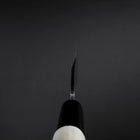 Deba White Steel #2 Nashiji Manche en Magnolia 105mm-[Musashi]-[Couteaux de cuisine japonais]