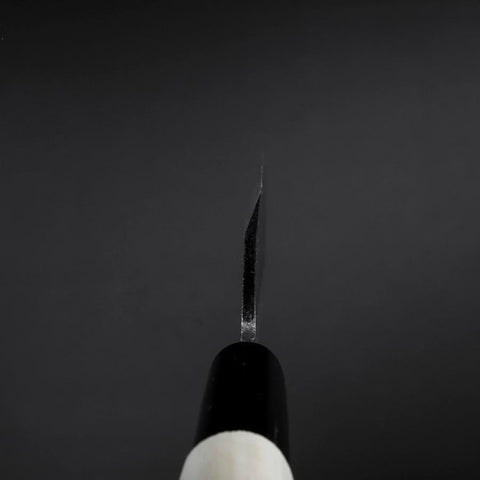 Deba White Steel #2 Nashiji Manche en Magnolia 105mm-[Musashi]-[Couteaux de cuisine japonais]