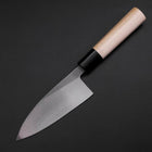 Deba White Steel #2 Nashiji Manche en Magnolia 120mm-[Musashi]-[Couteaux de cuisine japonais]