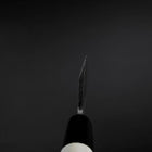 Deba White Steel #2 Nashiji Manche en Magnolia 120mm-[Musashi]-[Couteaux de cuisine japonais]
