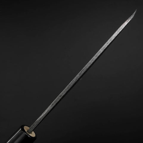 Deba White Steel #2 Nashiji Manche en Magnolia 120mm-[Musashi]-[Couteaux de cuisine japonais]