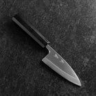 Deba White Steel #2 Poli Manche en Buffle et Ébène 120mm-[Musashi]-[Couteaux de cuisine japonais]