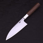 Deba White Steel #1 Manche en Noyer 150mm-[Musashi]-[Couteaux de cuisine japonais]