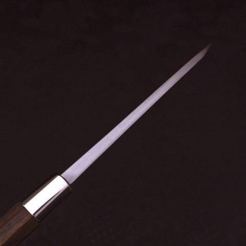 Deba White Steel #1 Manche en Noyer 150mm-[Musashi]-[Couteaux de cuisine japonais]