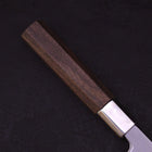 Deba White Steel #1 Manche en Noyer 150mm-[Musashi]-[Couteaux de cuisine japonais]