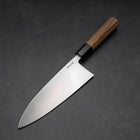 Deba White steel #2 Kasumi Manche en Buffle et Bois de Teck 210mm-[Musashi]-[Couteaux de cuisine japonais]