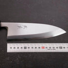 Deba White steel #2 Kasumi Octagonal Manche en Buffle et Magnolia 165mm-[Musashi]-[Couteaux de cuisine japonais]