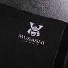 Étui à Couteaux Style Japonais Musashi Bleu Marine et Doré Dragon 1 Pochette Fait Main-[Musashi]-[Couteaux de cuisine japonais]
