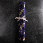 Étui à Couteaux Style Japonais Musashi Bleu Marine et Doré Dragon 4 Pochette Fait Main-[Musashi]-[Couteaux de cuisine japonais]