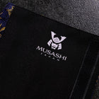 Étui à Couteaux Style Japonais Musashi Bleu Marine et Doré Tigre 1 Pochette Fait Main-[Musashi]-[Couteaux de cuisine japonais]