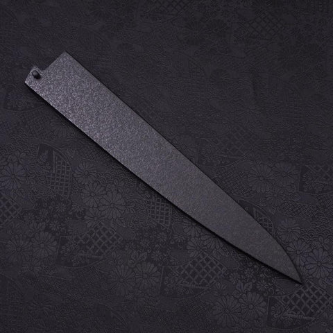 Fourreau Ishime noir pour Sujihiki avec broche, 270mm-[Musashi]-[Couteaux de cuisine japonais]