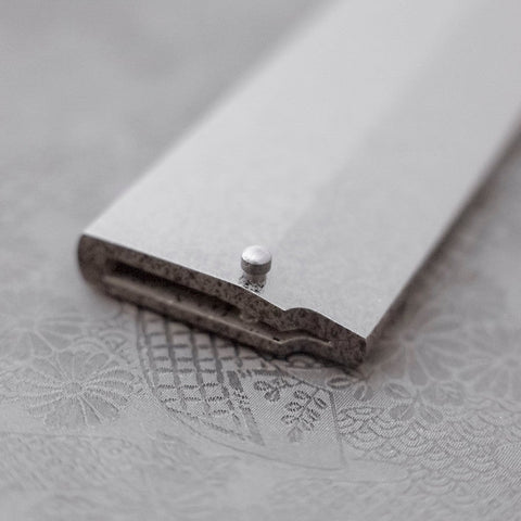 Fourreau Saya Ishime Noir pour Kiritsuke/Bunka avec Sécurité 240mm-[Musashi]-[Couteaux de cuisine japonais]