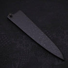 Fourreau Saya en Black Ishime pour Petty avec Sécurité 135mm-[Musashi]-[Couteaux de cuisine japonais]