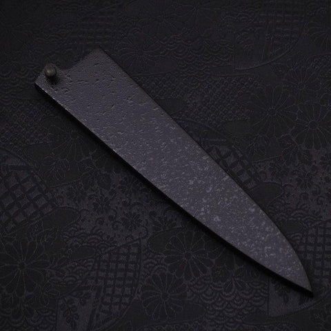 Fourreau Saya en Black Ishime pour Petty avec Sécurité 135mm-[Musashi]-[Couteaux de cuisine japonais]