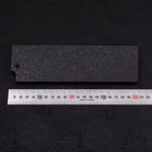 Fourreau Saya en Ishime Noir Pour Nakiri avec Sécurité 165/180mm-[Musashi]-[Couteaux de cuisine japonais]