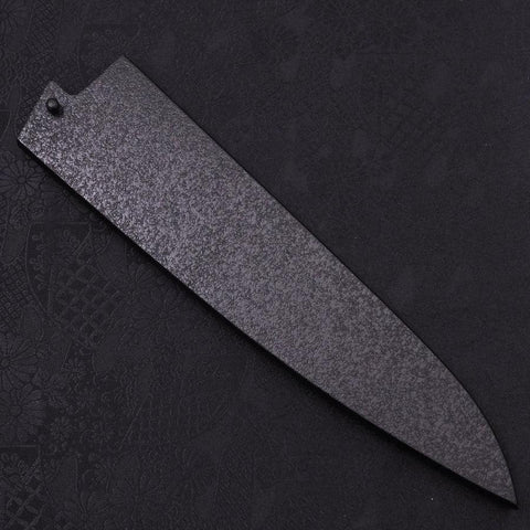 Fourreau Saya en Ishime Noir pour Gyuto avec Sécurité 210mm-[Musashi]-[Couteaux de cuisine japonais]