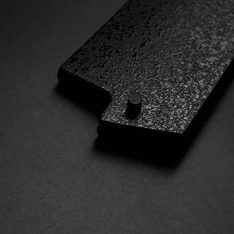 Fourreau Saya en Ishime Noir pour Gyuto avec Sécurité 270mm-[Musashi]-[Couteaux de cuisine japonais]