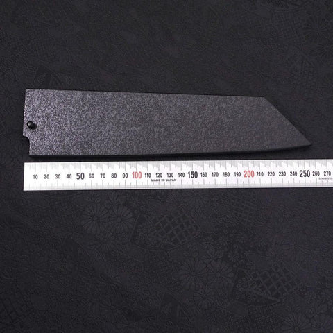 Fourreau Saya en Ishime Noir pour Kiritsuke/Bunka avec Sécurité 210mm-[Musashi]-[Couteaux de cuisine japonais]
