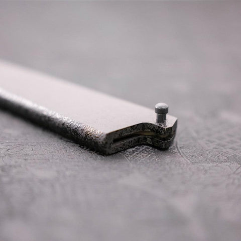 Fourreau Saya en Ishime Noir pour Petty avec Sécurité 150mm-[Musashi]-[Couteaux de cuisine japonais]