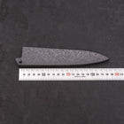 Fourreau Saya en Ishime Noir pour Petty avec Sécurité 150mm-[Musashi]-[Couteaux de cuisine japonais]