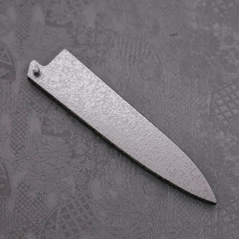 Fourreau Saya en Ishime Noir pour Petty avec Sécurité 150mm-[Musashi]-[Couteaux de cuisine japonais]