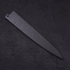 Fourreau Saya en Ishime Noir pour Sujihiki avec Sécurité 270mm-[Musashi]-[Couteaux de cuisine japonais]