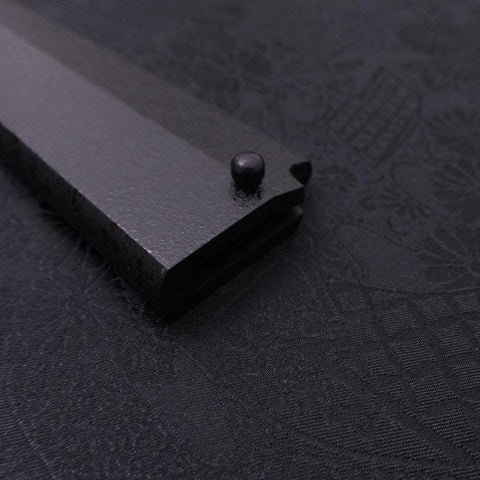 Fourreau Saya en Ishime Noir pour Yanagiba avec Sécurité, 240mm-[Musashi]-[Couteaux de cuisine japonais]