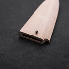 Fourreau Saya en Magnolia avec Sécurité pour Deba 210mm-[Musashi]-[Couteaux de cuisine japonais]