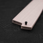 Fourreau Saya en Magnolia avec Sécurité pour Gyuto 180mm-[Musashi]-[Couteaux de cuisine japonais]