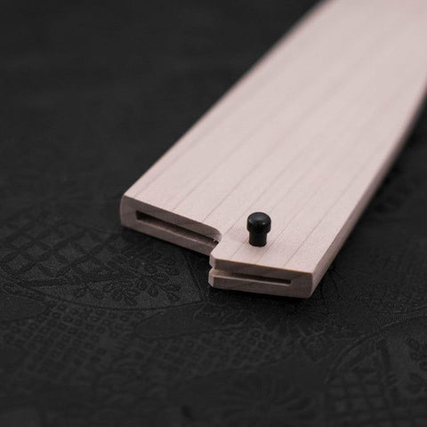 Fourreau Saya en Magnolia avec Sécurité pour Gyuto 180mm-[Musashi]-[Couteaux de cuisine japonais]