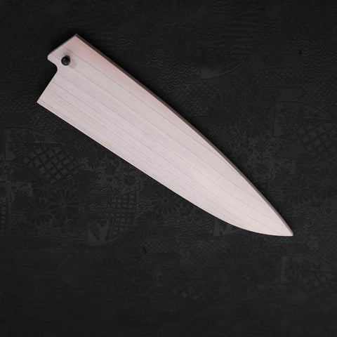 Fourreau Saya en Magnolia avec Sécurité pour Gyuto 180mm-[Musashi]-[Couteaux de cuisine japonais]