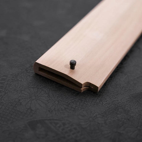 Fourreau Saya en Magnolia avec Sécurité pour Kama Usuba (Kansai) 210mm-[Musashi]-[Couteaux de cuisine japonais]