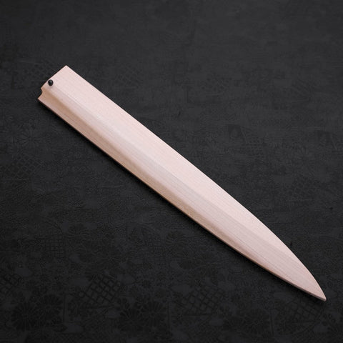 Fourreau Saya en Magnolia avec Sécurité pour Yanagiba 330mm-[Musashi]-[Couteaux de cuisine japonais]
