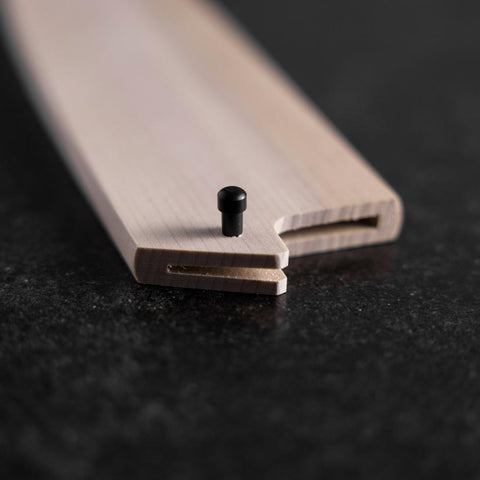 Fourreau Saya en Magnolia pour Bunka avec Sécurité 170mm-[Musashi]-[Couteaux de cuisine japonais]
