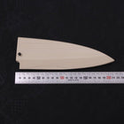 Fourreau Saya en Magnolia pour Deba avec Sécurité 165mm-[Musashi]-[Couteaux de cuisine japonais]