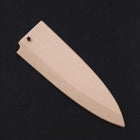 Fourreau Saya en Magnolia pour Deba avec Sécurité 180mm-[Musashi]-[Couteaux de cuisine japonais]