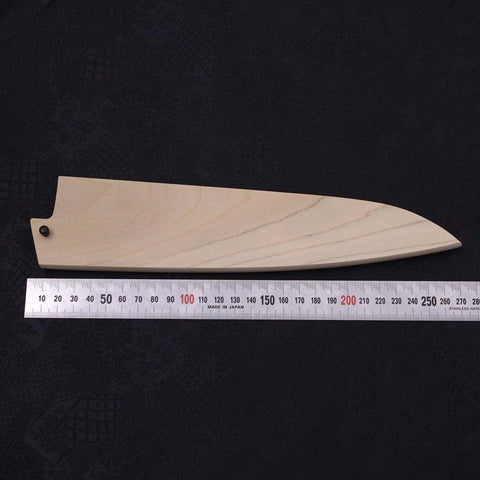 Fourreau Saya en Magnolia pour Gyuto avec Broche, 210mm-[Musashi]-[Couteaux de cuisine japonais]