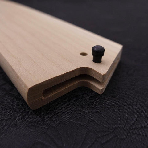 Fourreau Saya en Magnolia pour Gyuto avec Sécurité 240mm-[Musashi]-[Couteaux de cuisine japonais]