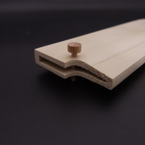 Fourreau Saya en Magnolia pour Kama Usuba (Kansai) avec Sécurité 165/180mm-[Musashi]-[Couteaux de cuisine japonais]