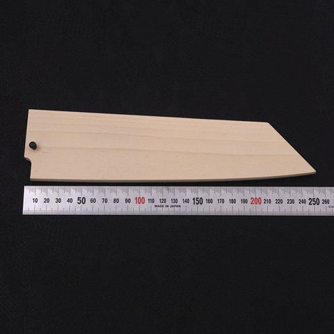 Fourreau Saya en Magnolia pour Kiritsuke Bunka avec Goupille, 210mm-[Musashi]-[Couteaux de cuisine japonais]