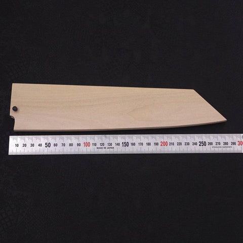 Fourreau Saya en Magnolia pour Kiritsuke Bunka avec Goupille, 240mm-[Musashi]-[Couteaux de cuisine japonais]