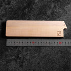 Fourreau Saya en Magnolia pour Nakiri avec Sécurité 180mm-[Musashi]-[Couteaux de cuisine japonais]