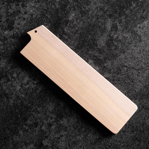 Fourreau Saya en Magnolia pour Nakiri avec Sécurité 180mm-[Musashi]-[Couteaux de cuisine japonais]