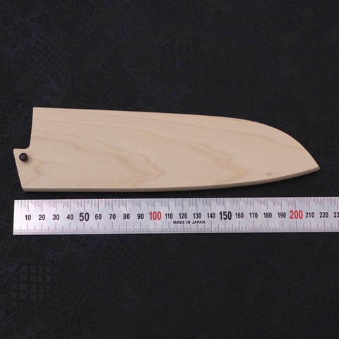 Fourreau Saya en Magnolia pour Santoku avec Goupille, 165/180mm-[Musashi]-[Couteaux de cuisine japonais]