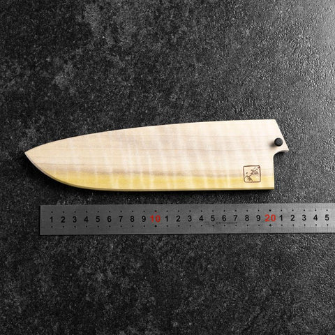 Fourreau Saya en Magnolia pour Santoku avec Sécurité 165/180mm-[Musashi]-[Couteaux de cuisine japonais]