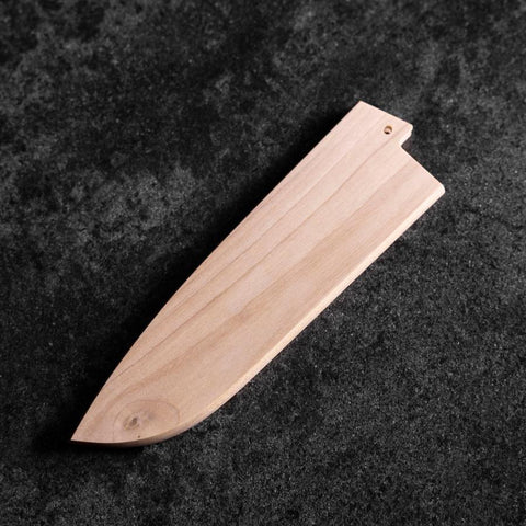 Fourreau Saya en Magnolia pour Santoku avec Sécurité 165mm-[Musashi]-[Couteaux de cuisine japonais]