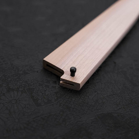 Fourreau Saya en Magnolia pour Sujihiki avec Sécurité 210mm-[Musashi]-[Couteaux de cuisine japonais]