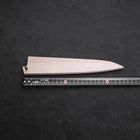 Fourreau Saya en Magnolia pour Sujihiki avec Sécurité 210mm-[Musashi]-[Couteaux de cuisine japonais]