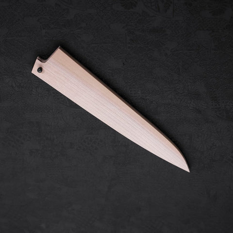 Fourreau Saya en Magnolia pour Sujihiki avec Sécurité 210mm-[Musashi]-[Couteaux de cuisine japonais]